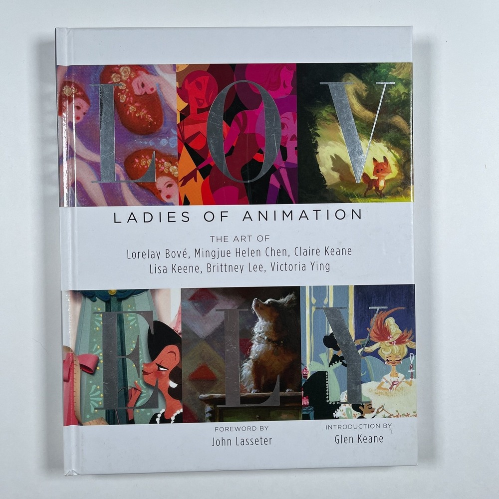 Signed Sketch Brittney Lee Victoria Ying Lovely: Ladies of Animation Hardcover